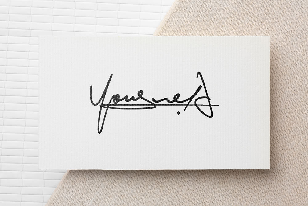 シグナチャー名刺